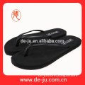 Narrow leather strap black flip flop sandals pictures